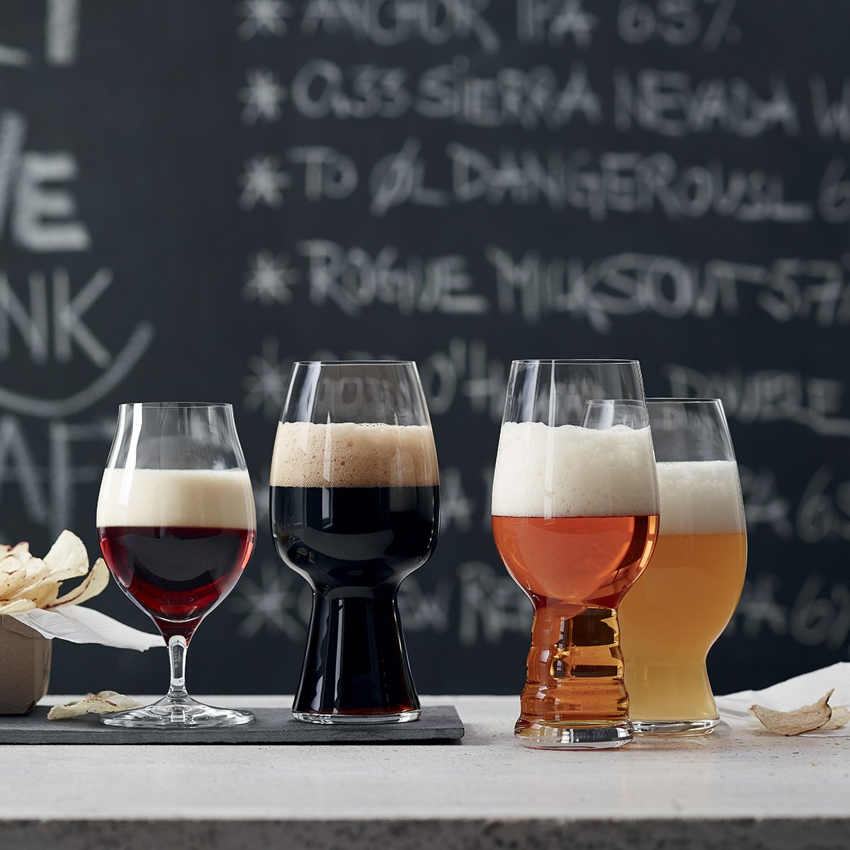 Coffret de verres de dégustation à bières