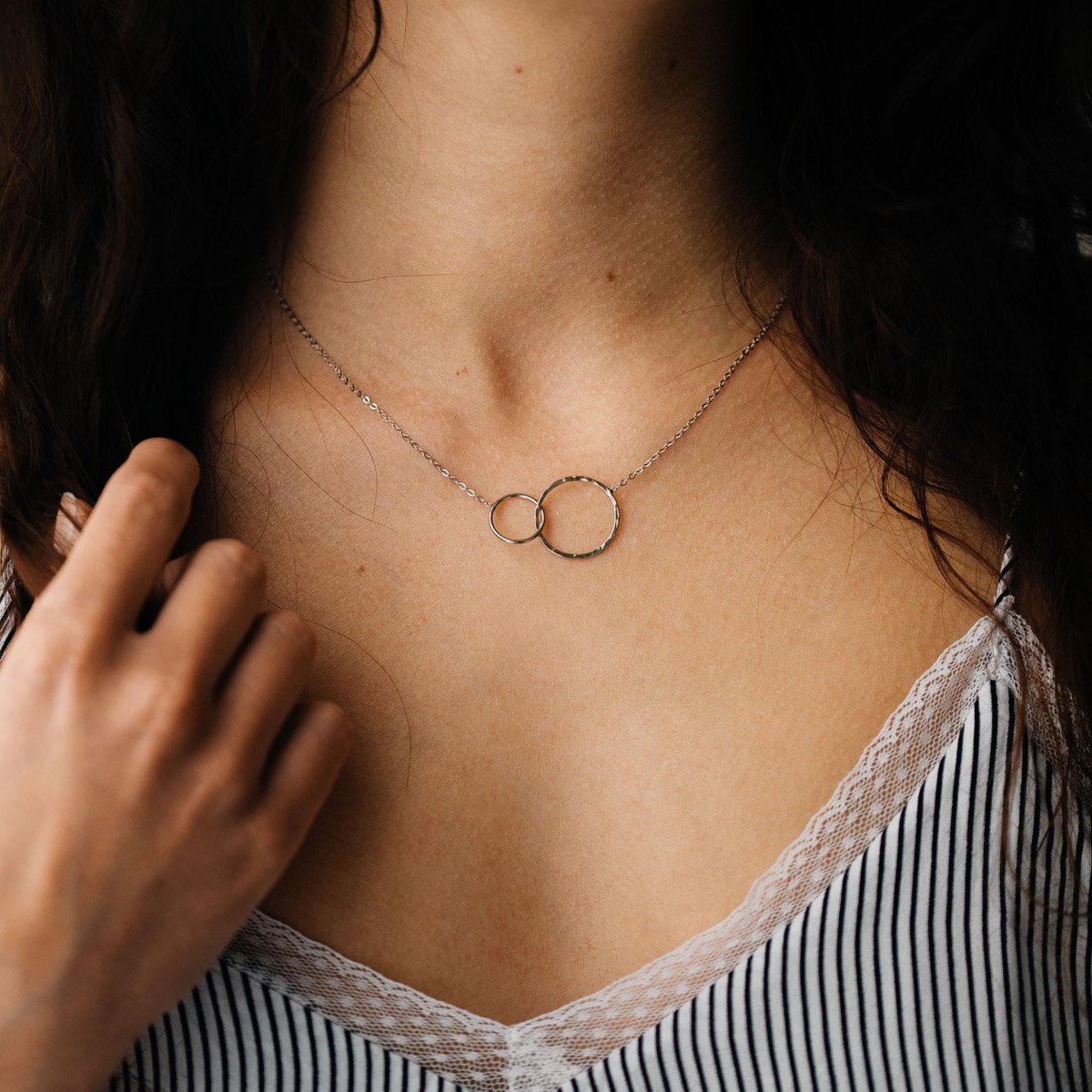 Collier doubles anneaux