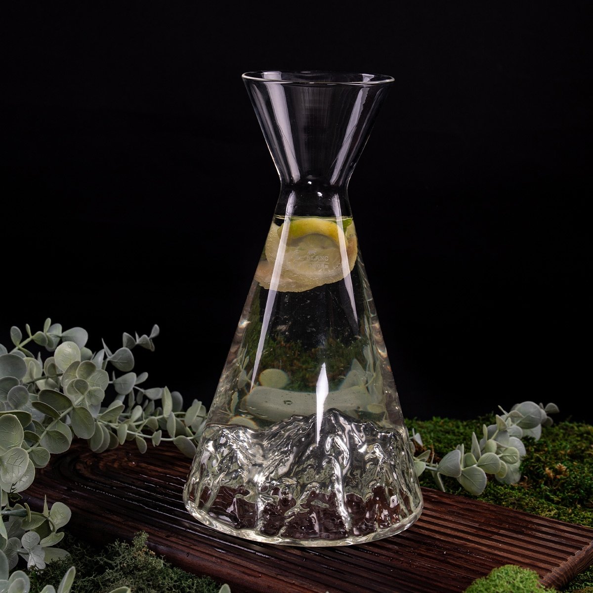 Carafe d’eau Topographic Mont Blanc