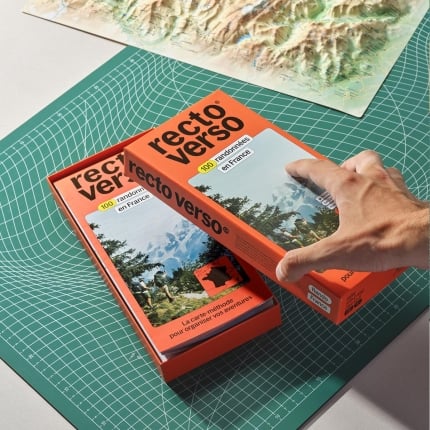 Coffret Recto Verso - 100 randonnées en France