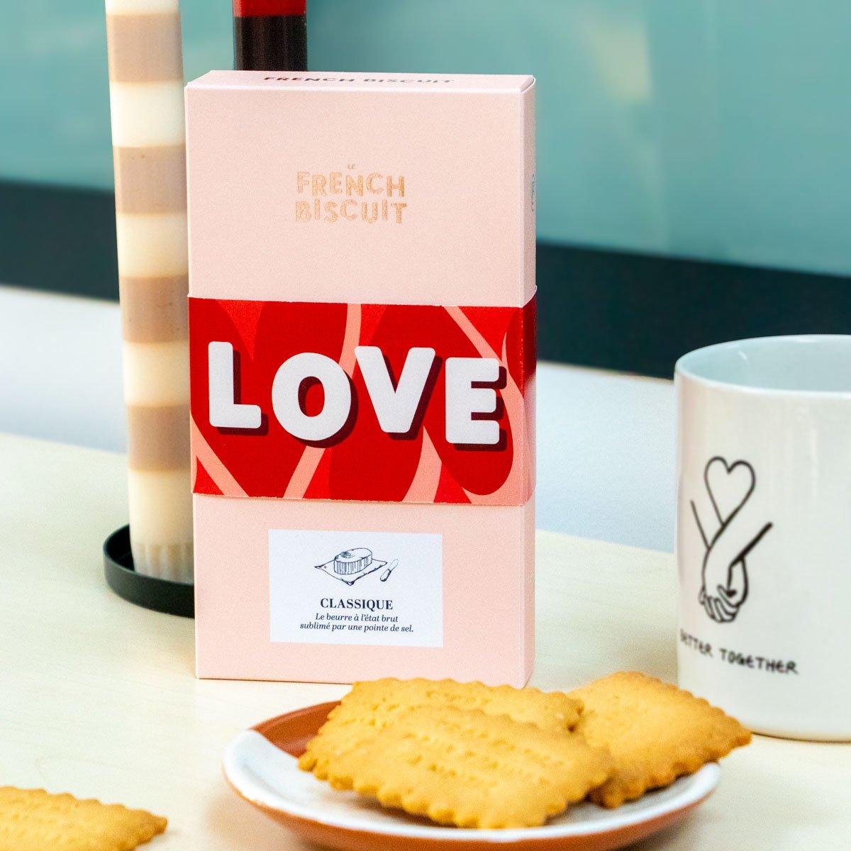 Biscuits à messages - Love