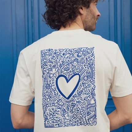 T-shirt Le Padre illustré - Blanc