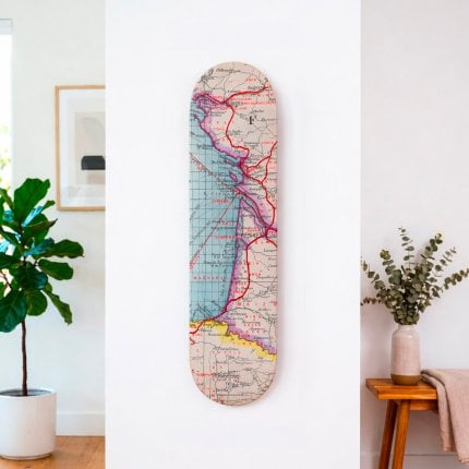 Skateboard décoratif Atlantique