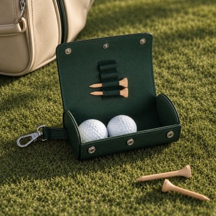 Étui de golf de voyage avec balles & tees