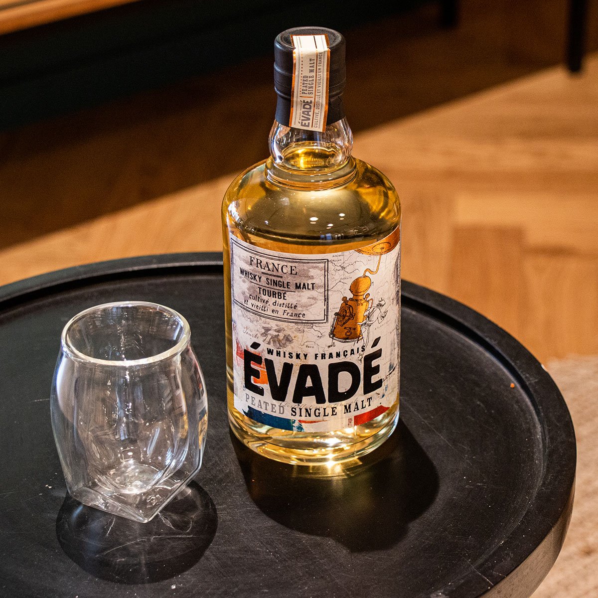 Whisky français évadé – Whiskies du monde, sélection de single malts 70 cl assemblés artisanalement en France, expérience authen