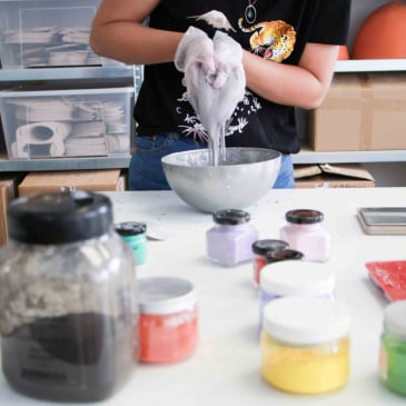 Fabriquez votre lampe en béton