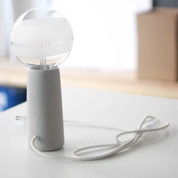 Fabriquez votre lampe en béton (image 2)