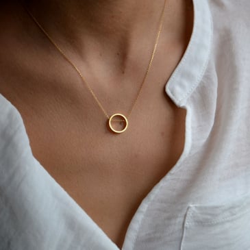 Collier rond asymétrique (image 2)