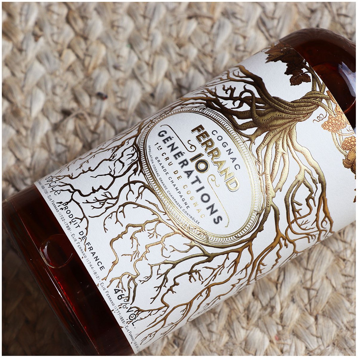 Cognac 10 Générations La Maison du Whisky – Assemblage de Grande Champagne, notes fruitées et mentholées, artisanal