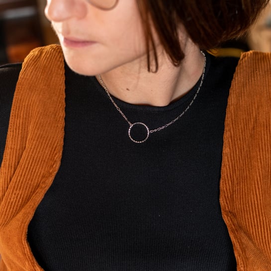 Collier Anneau Livia - Les Raffineurs