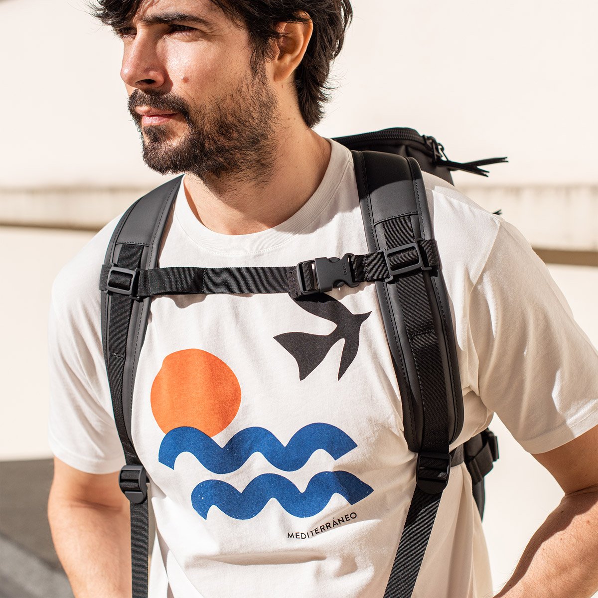 Sac à dos Charger Rains – Imperméable et polyvalent, 14 L, compartiment ordi 13 pouces, style urbain scandinave