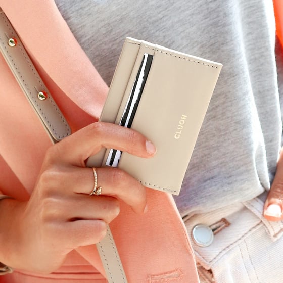 Porte-Cartes Henri Cluoh – Mini Porte-Cartes en Cuir de Vachette, Design Élégant en Séries Limitées, Fabriqué au Portugal