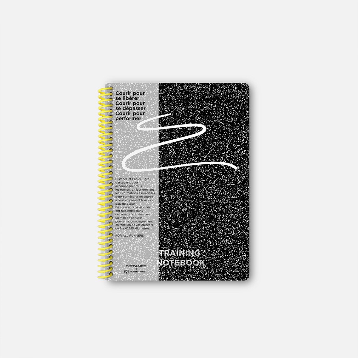 Carnets de développement personnel Le Papier Tigre – Carnets A5 colorés, guides bien-être, rêves, et running, design français su