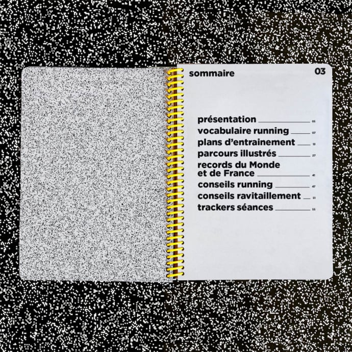 Carnets de développement personnel Le Papier Tigre – Carnets A5 colorés, guides bien-être, rêves, et running, design français su