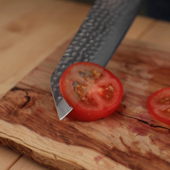 Couteaux japonais Kotai – Santoku, Kiritsuke, office – Lames en acier inox ultra-tranchantes, manche bois