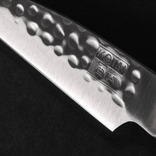 Couteaux japonais Kotai – Santoku, Kiritsuke, office – Lames en acier inox ultra-tranchantes, manche bois