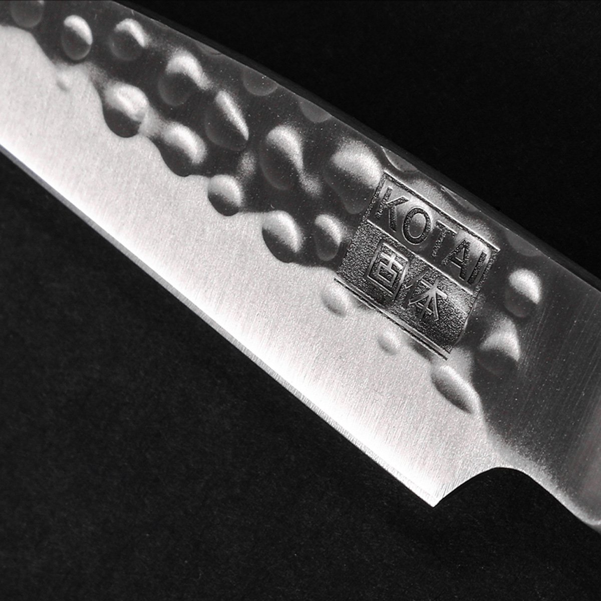 Couteaux japonais Kotai – Santoku, Kiritsuke, office – Lames en acier inox ultra-tranchantes, manche bois