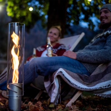 Petite cheminée de table argent - Les Raffineurs Image 20111