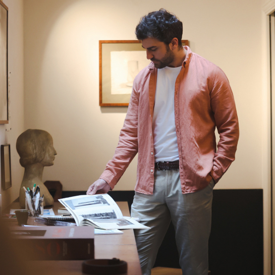 Ceinture homme en cuir tressé - Ceinture originale et élégante Épilogue