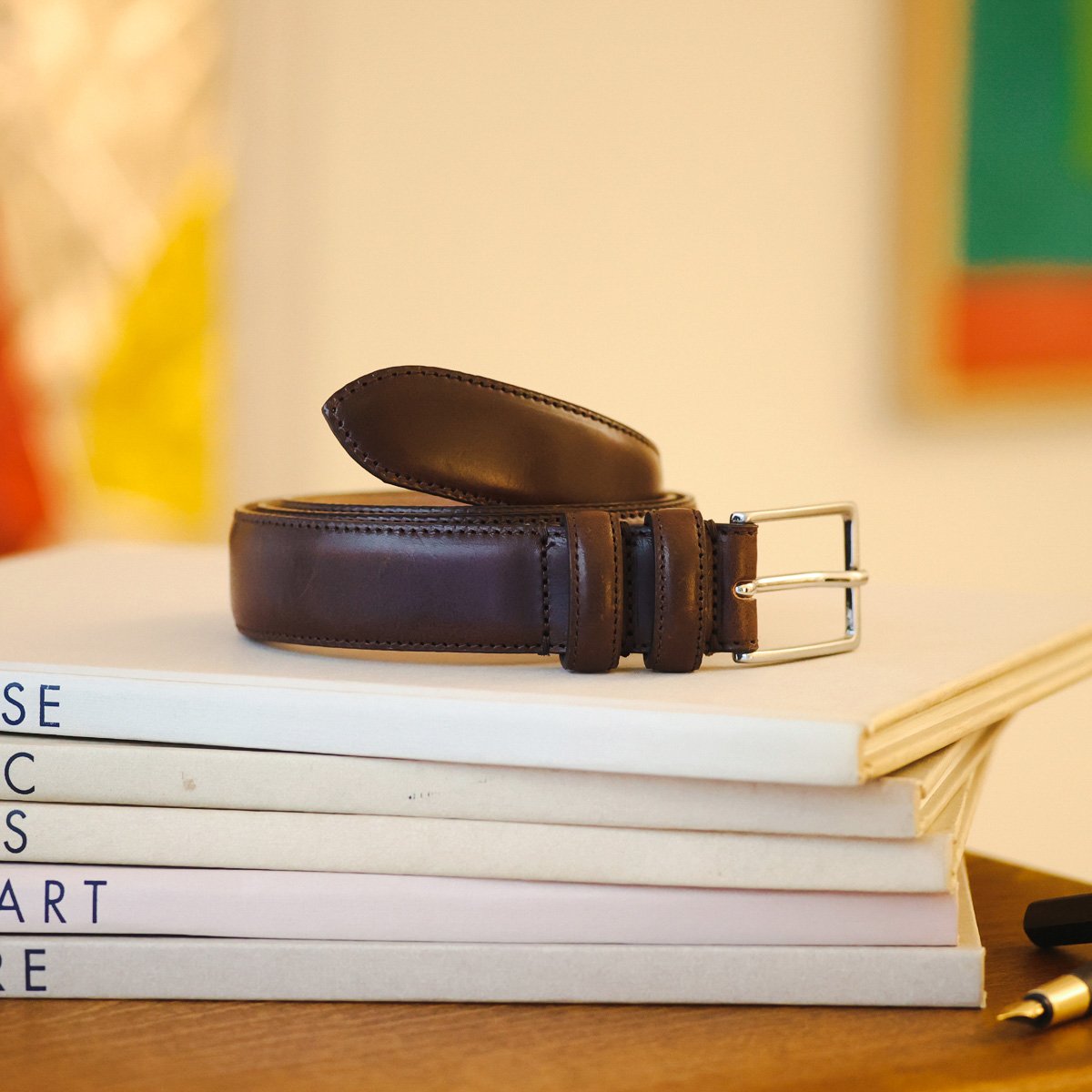 Ceinture cuir homme personnalisable Épilogue - Idée cadeau homme - Cuir véritable