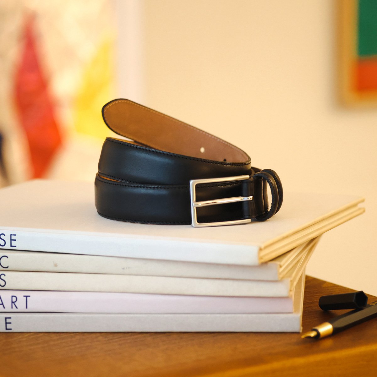 Ceinture cuir homme personnalisable Épilogue - Idée cadeau homme - Cuir véritable