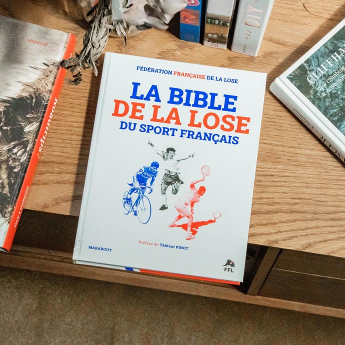 Livre La Bible de la Lose du Sport Français – Moments cultes & défaites mythiques – Humour & autodérision