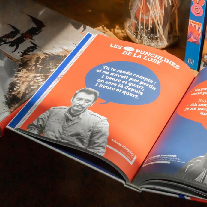 Livre La Bible de la Lose du Sport Français – Moments cultes & défaites mythiques – Humour & autodérision