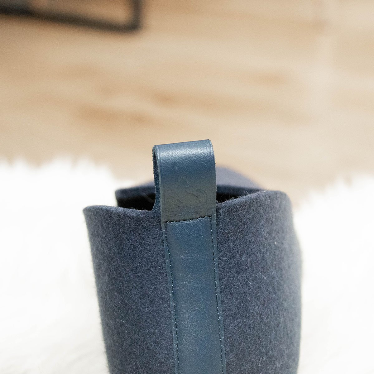 Charentaises en feutre La Charentaise Tcha – Chaussons artisanaux en laine et cuir, confort absolu fabriqués en France