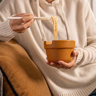 Duo de bol à nouilles empilable Image 21415