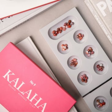 Jeu de kalaha coloré