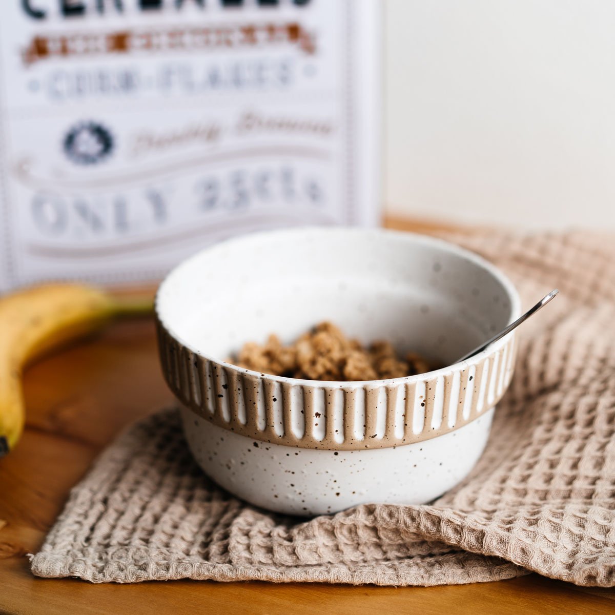 Bol en grès United By Blue – Bol en grès émaillé, design empilable, idéal pour petit-déjeuner et repas, made eco-responsable