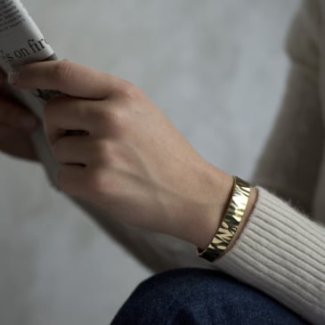 Jonc large martelé (image 2)