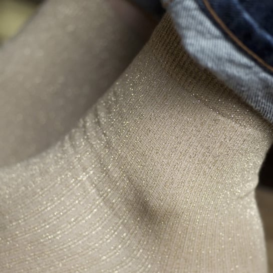 Trio de chaussettes à paillettes – Épilogue, ensemble scintillant coton pour illuminer vos pieds, design tendance