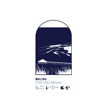 Affiche Les spots mythiques de surf Image 22358