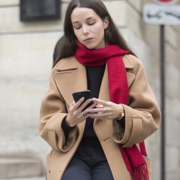 Echarpe homme rouge Image 22414