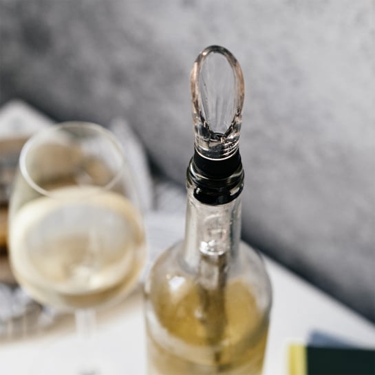 Coffret rafraîchisseur de vin – Bartelli, tige inox à congeler avec bec verseur pour servir votre vin toujours à la bonne tempér