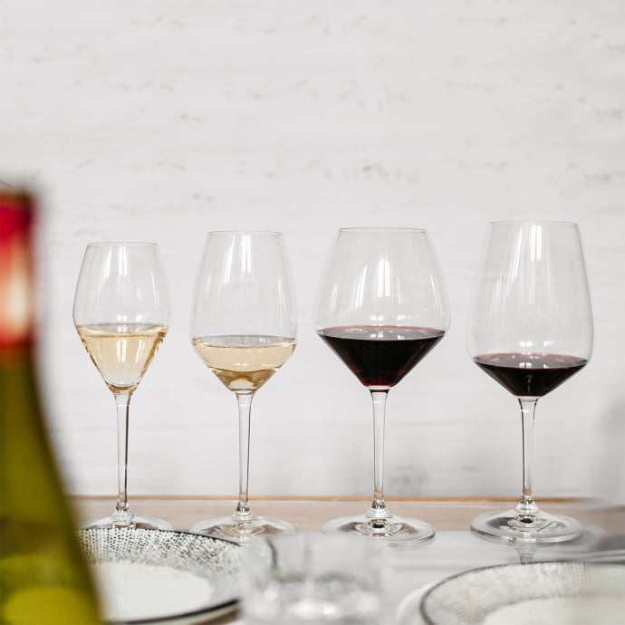 Coffret de verres de dégustation pour le vin Riedel – Set de verres en cristal pour révéler arômes et nez des meilleurs vins