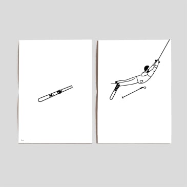 Affiches diptyques Les Sportifs (image 2)