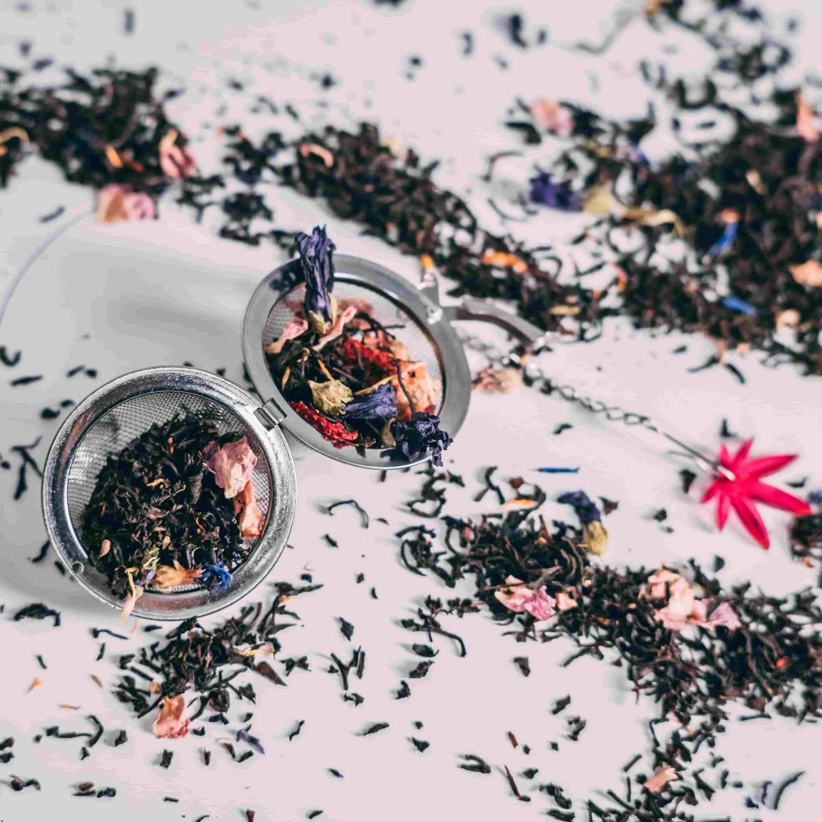 Infusion au C.B.D. – Marie Janine, infusion bio aux fleurs de CBD pour thé vert/noir/rooibos, détente zen et tea time relax
