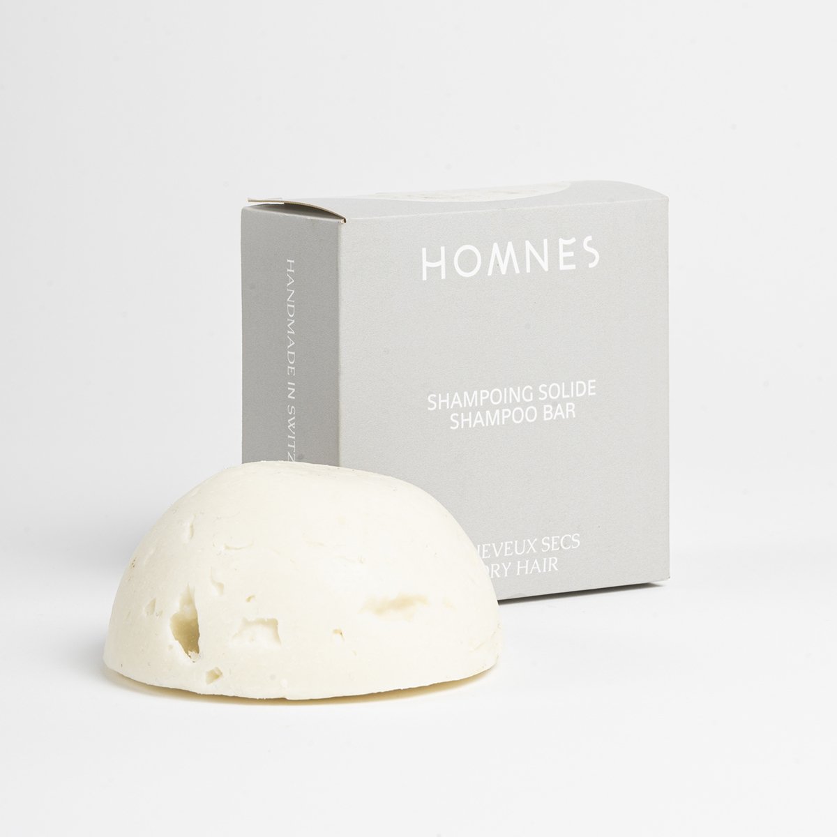 Routine Solide Cheveux Secs Homnes – Shampoing & Après-Shampoing Solides, Vegan, Fait Main en Suisse, Soins Naturels
