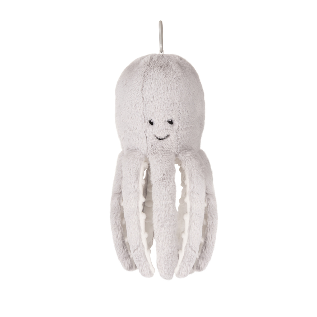 Peluche Bruit Baleine Flow - Doudou Apaisant Bébé  Sons Relaxants, Minuterie & Rechargeable - Blanc - Blanc (Flow) - Image 10