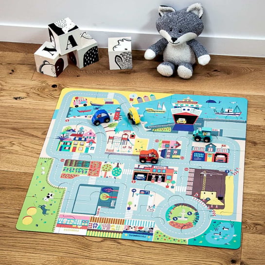 Circuit de voitures en puzzle - Jeu pour enfant - Les Raffineurs