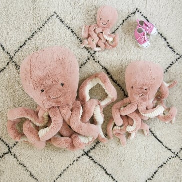 Peluche Pieuvre Maya Jellycat – grande peluche douce et moelleuse (image 2)