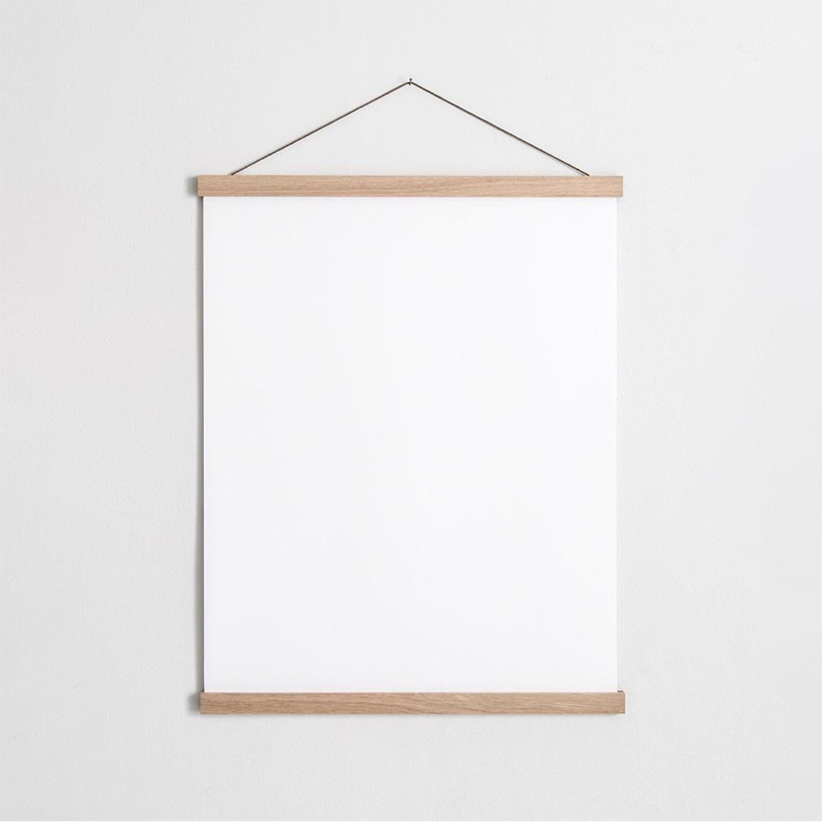 Baguettes Magnétiques en Bois personnalisée - Support Affiche 40 cm