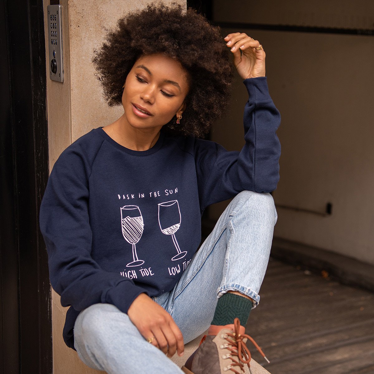 Sweat unisexe marées - Les Raffineurs