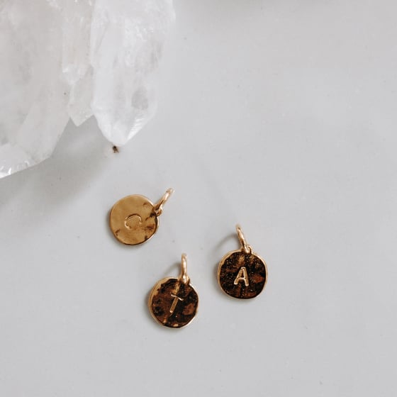 pendentif personnalisé initiale