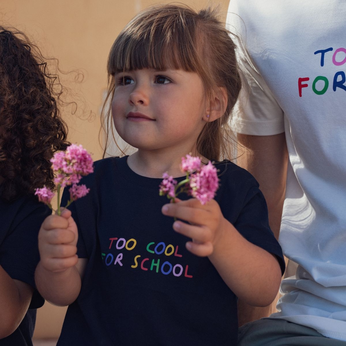 Affaire De Famille - T-shirt Too Cool For School - Navy - Affaire De Famille - 18 mois - Bleu marine - Coton Biologique - Bleu marine - 18 mois - Coton Biologique