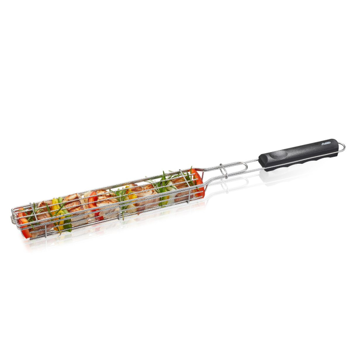 Grilles pour barbecue Gefu – Grilles universelles pour poisson et brochettes, découpe précise, lave-vaisselle compatible