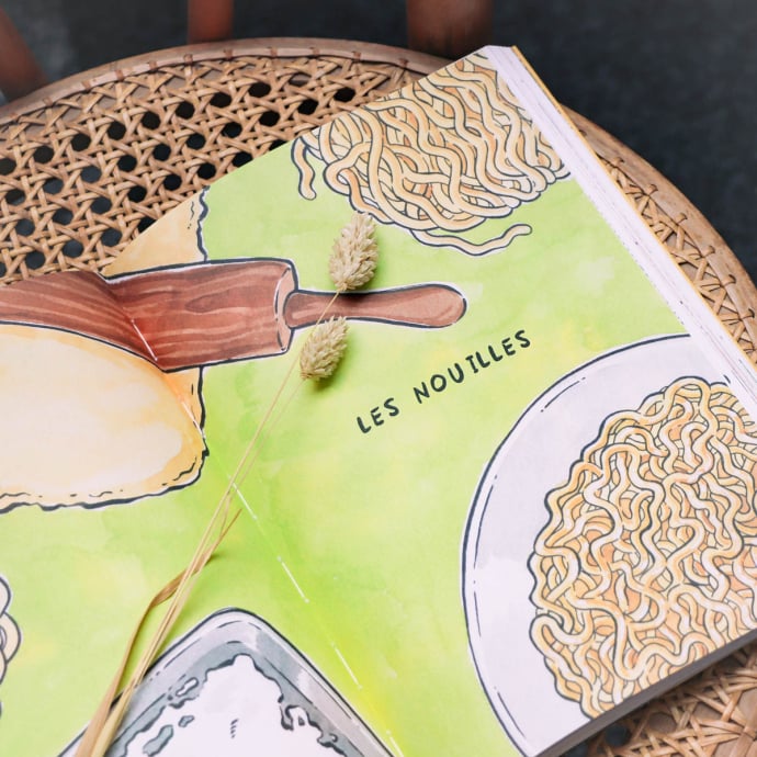 Livre de recettes Ramen ! – Hachette, bande dessinée culinaire de 192 pages avec 40 recettes authentiques, voyage au Japon