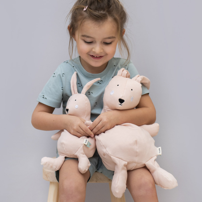 Peluche animal en coton biologique - Les Raffineurs